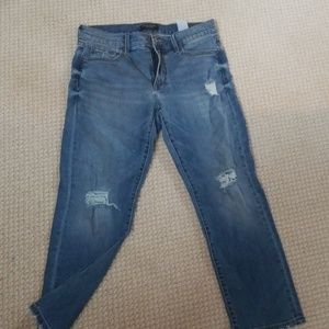Womens cropped jeans